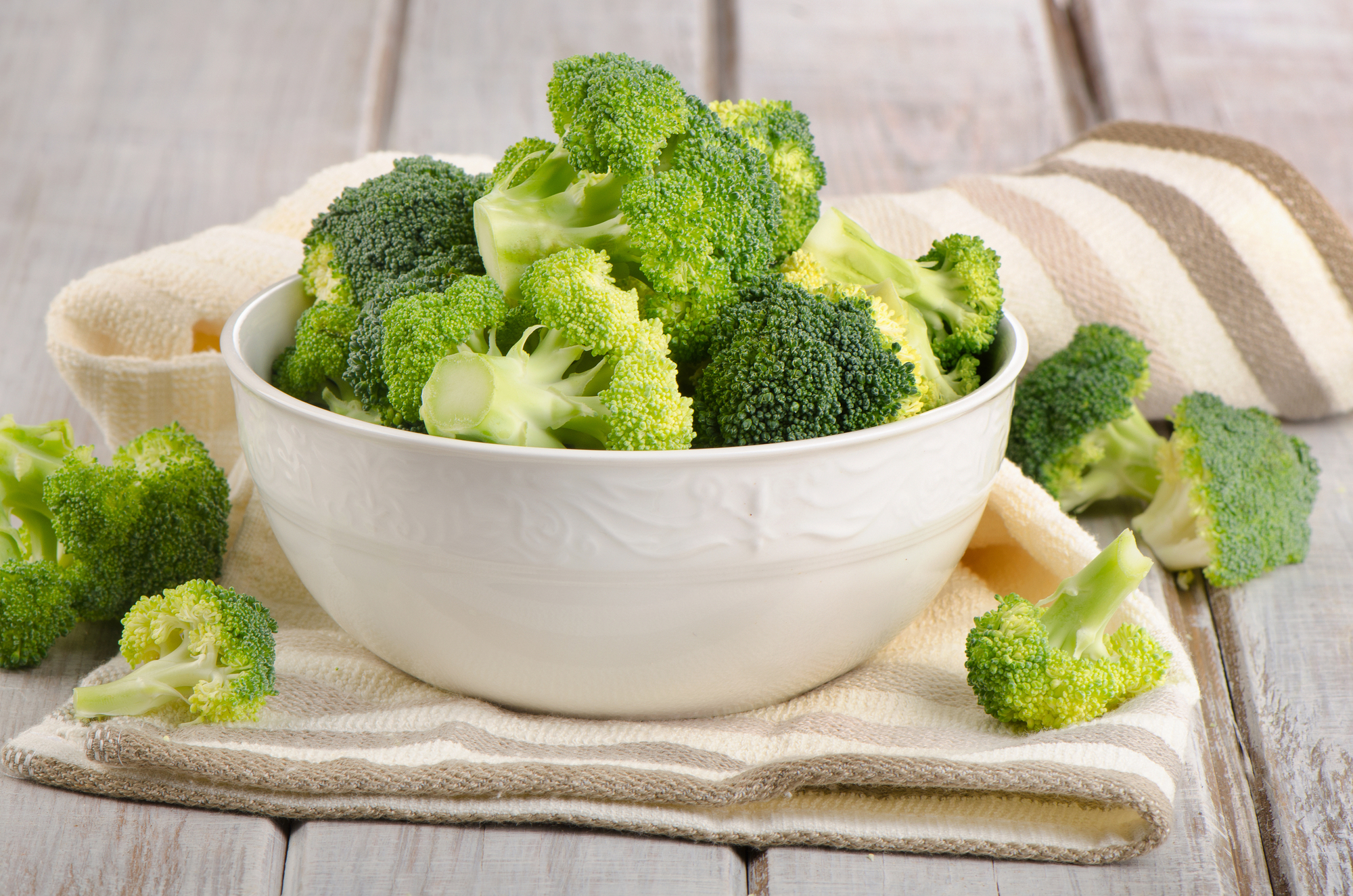 Brócoli: sacia con pocas calorías